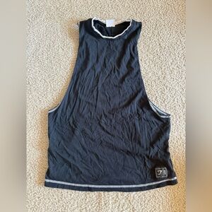 Gymshark Black and Teal Tank Top with White Trim Bundle